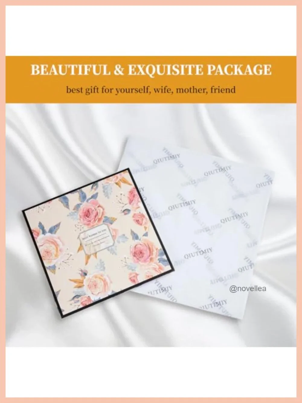 100% Mulberry Silk Lightweight Square Scarf Women Neckerchief